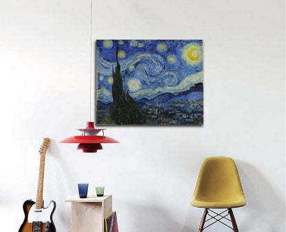 The Starry Night - by Vincent van Gogh