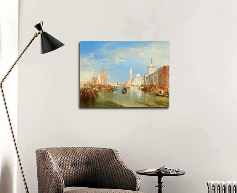 Venice: The Dogana and San Giorgio Maggiore - by J. M. W. Turner