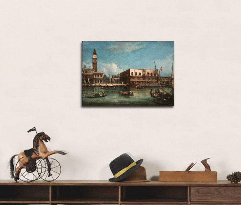 Palazzo Ducale - by Canaletto