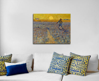 The sower - by Vincent van Gogh