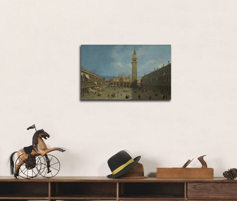 Piazza San Marco - by Canaletto