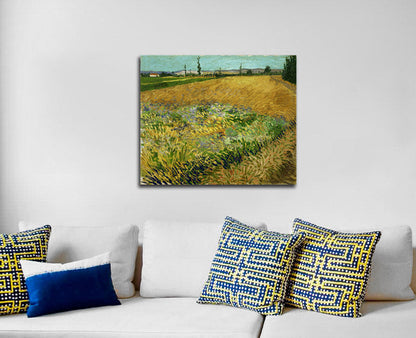 Wheatfield - by Vincent van Gogh