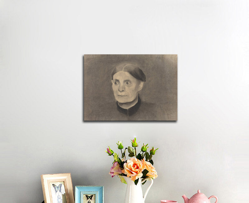 Portrait of a Woman - by Paula Modersohn-Becker