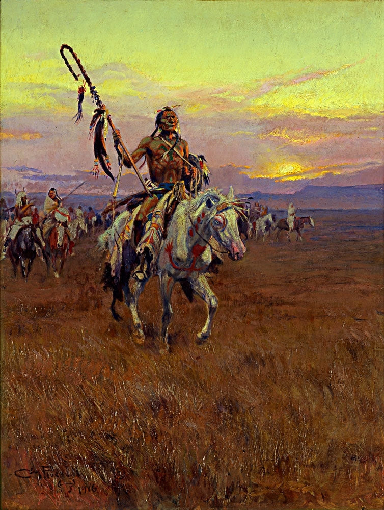 Medicine Man - by Charles Marion Russell