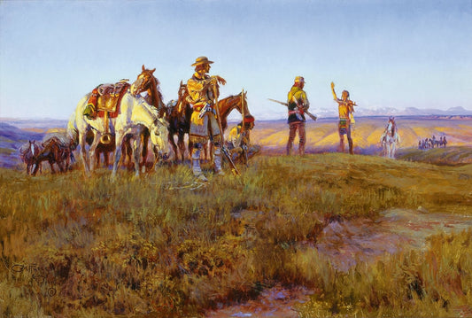 Wildmans Truce - by Charles Marion Russell