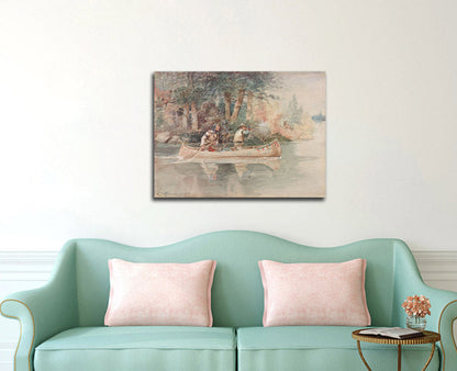 Caught Napping - by Charles Marion Russell