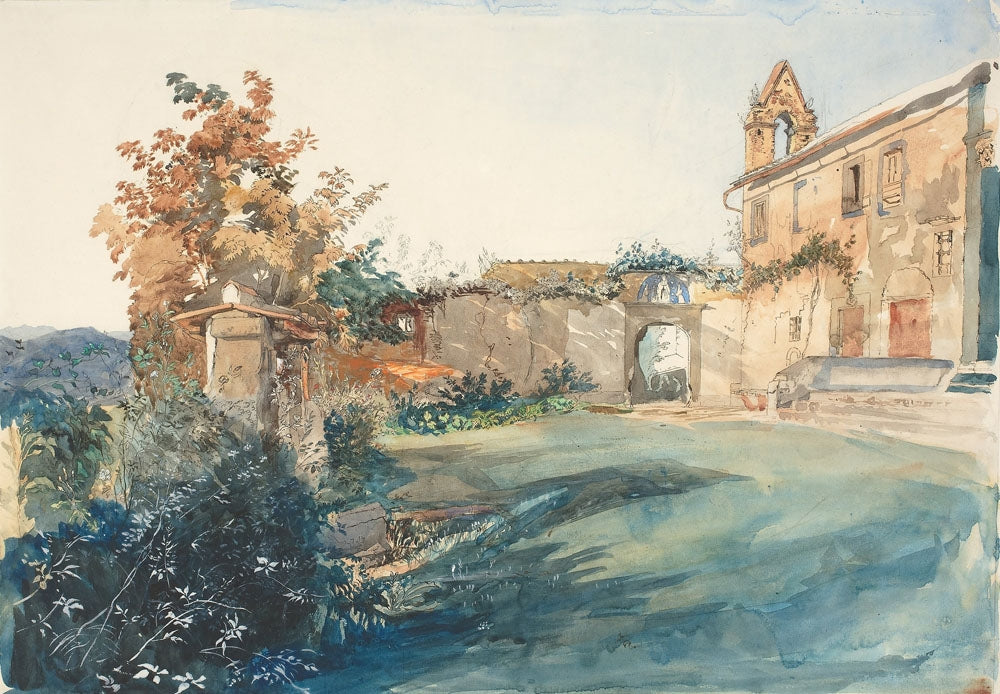 The Garden of San Miniato near Florence - by John Ruskin