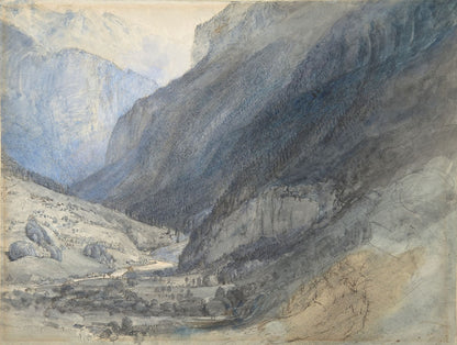 The Valley of Lauterbrunnen, Switzerland - by John Ruskin