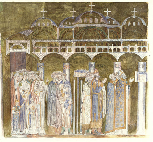 The 'Inventio' Mosaic (Finding the Body of St. Mark) - by John Ruskin