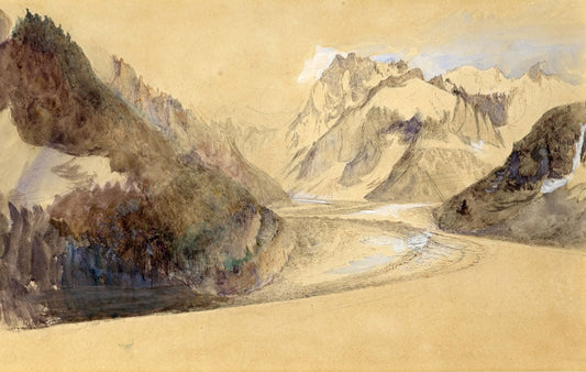 Mer de Glace - by John Ruskin