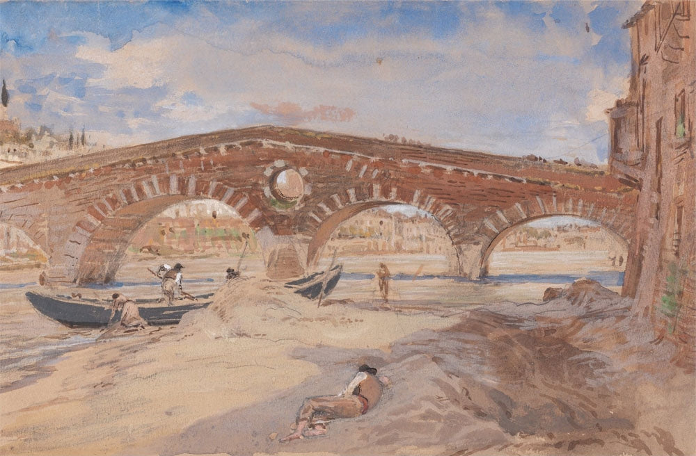 Ponte Pietra, Verona - by John Ruskin