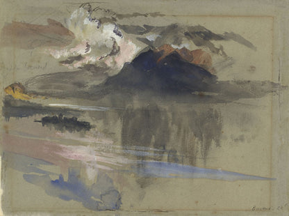 Above Baveno and the entrance to the Domodossola valley - by John Ruskin