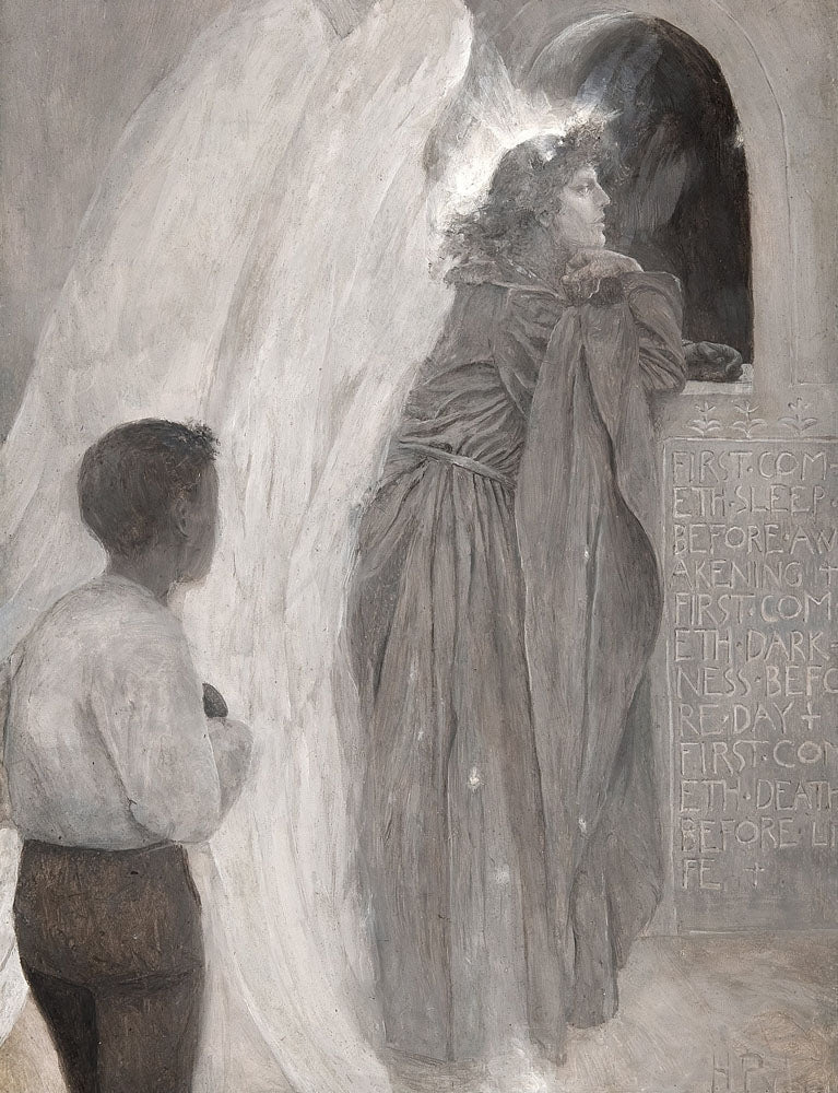 He Was Standing at an Open Window - by Howard Pyle