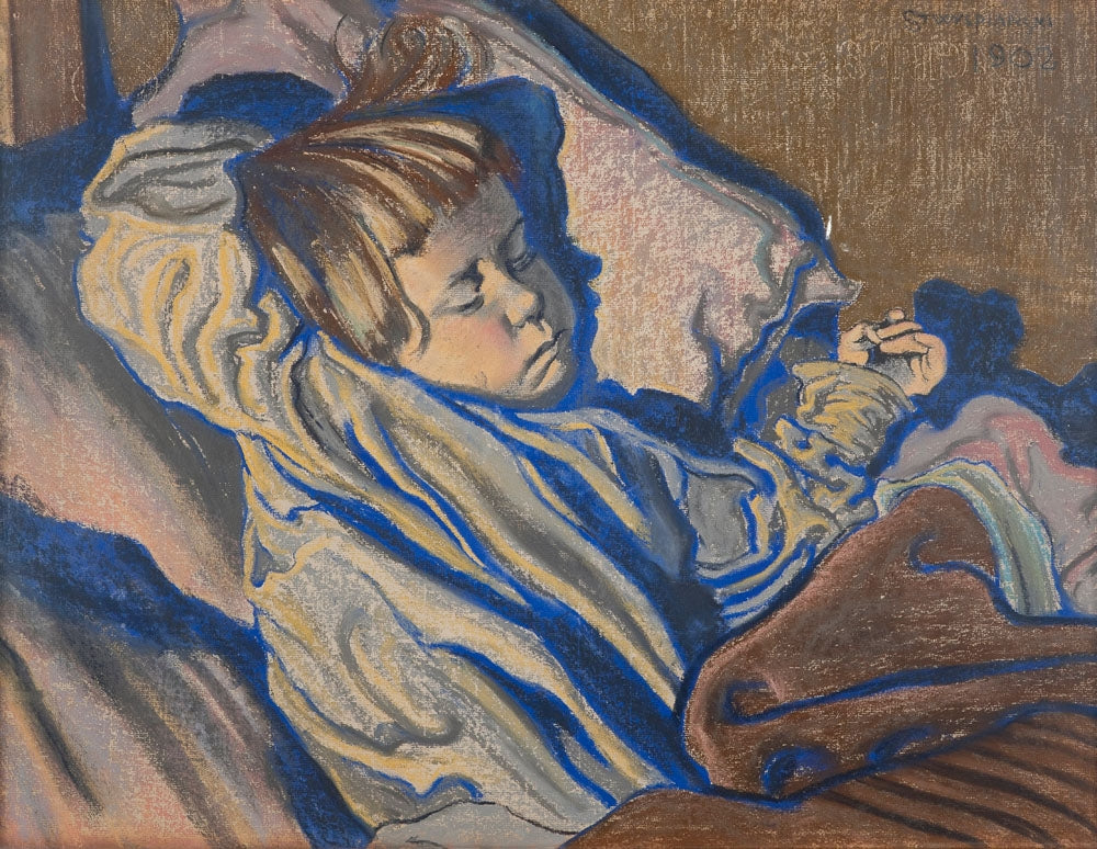 Sleeping Mietek - by Stanisław Wyspiański