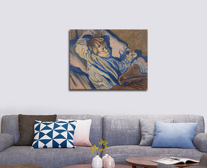 Sleeping Mietek - by Stanisław Wyspiański