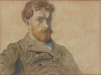 Self - portrait - by Stanisław Wyspiański