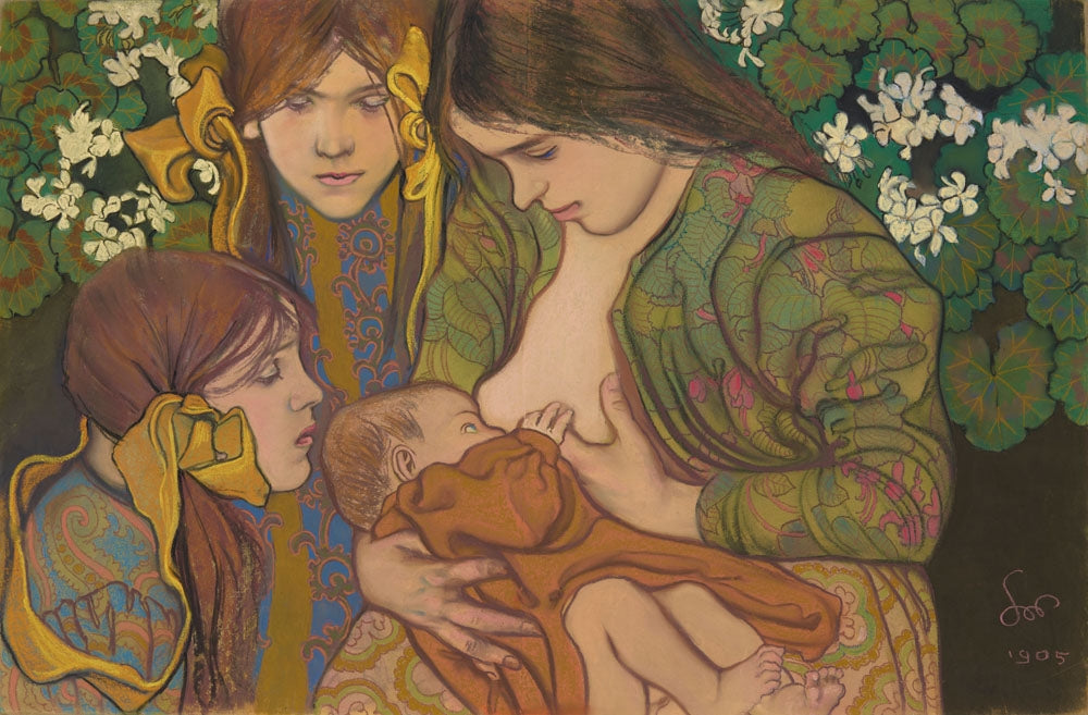 Motherhood - by Stanisław Wyspiański