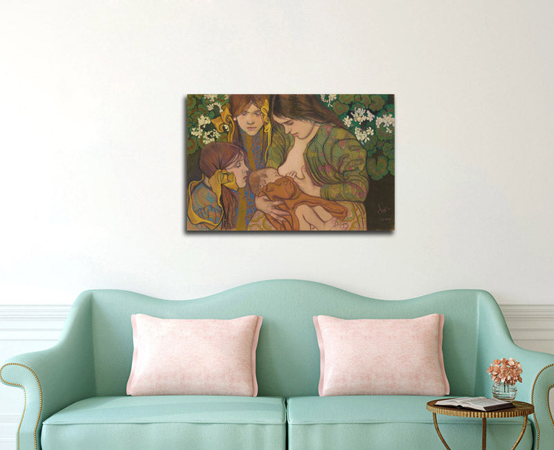 Motherhood - by Stanisław Wyspiański