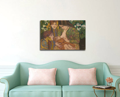 Motherhood - by Stanisław Wyspiański