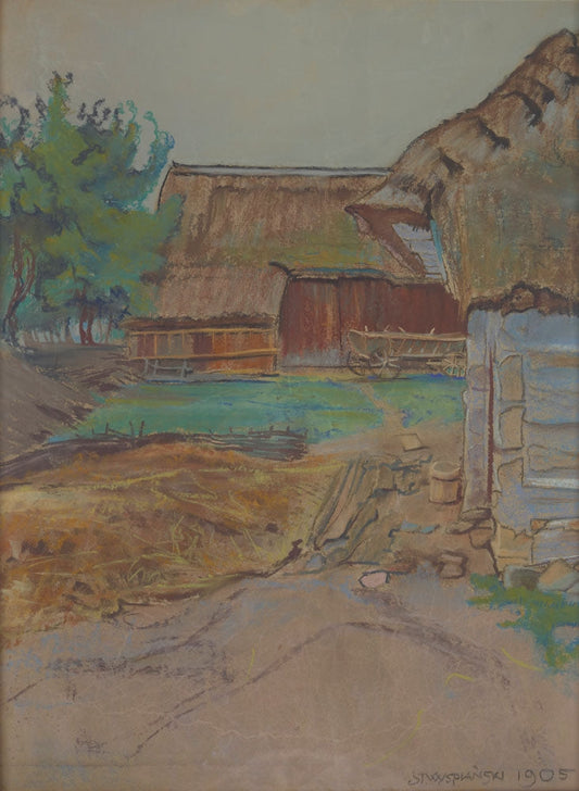 Konary village - by Stanisław Wyspiański