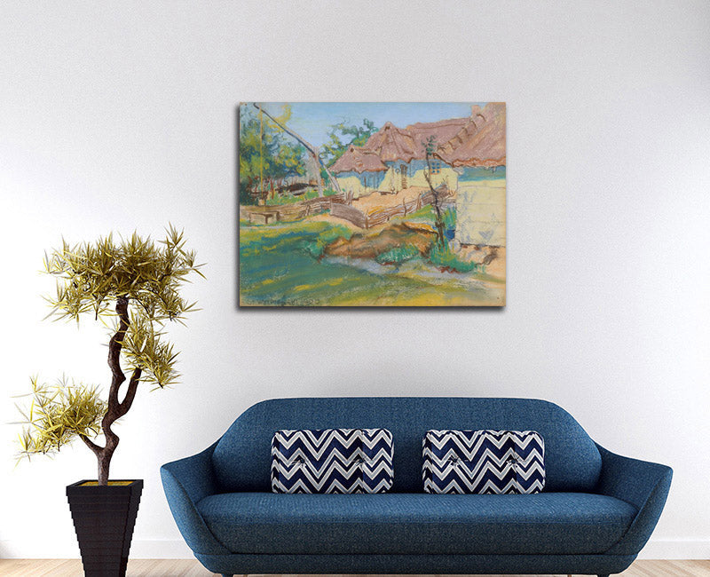 Farmhouse in Konary Village - Stanisław Wyspiański