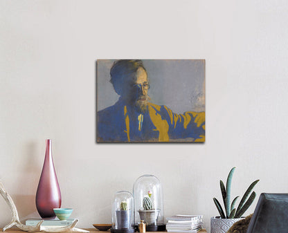 Portrait of Adam Chmiel - by Stanisław Wyspiański