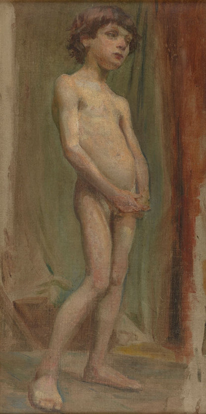 A Boy, nude - by Stanisław Wyspiański