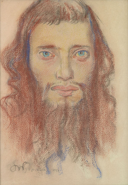 Portrait of a Jewish man - by Stanisław Wyspiański