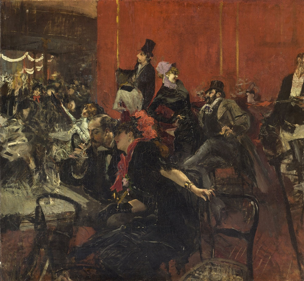 Feast Scene - by Giovanni Boldini