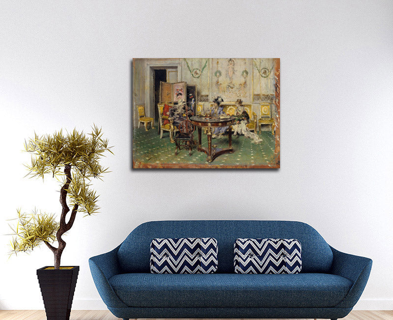 Gossip - by Giovanni Boldini