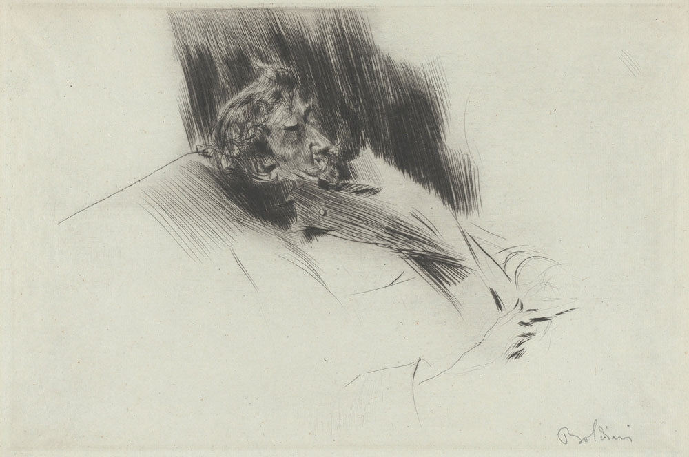 Whistler Asleep - by Giovanni Boldini