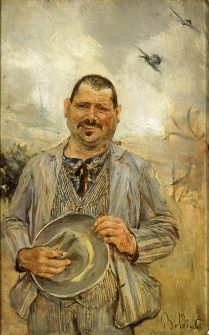 The farmer - by Giovanni Boldini