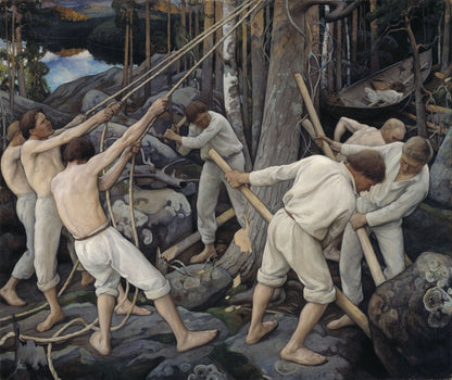 Pioneers in Karelia - by Pekka Halonen