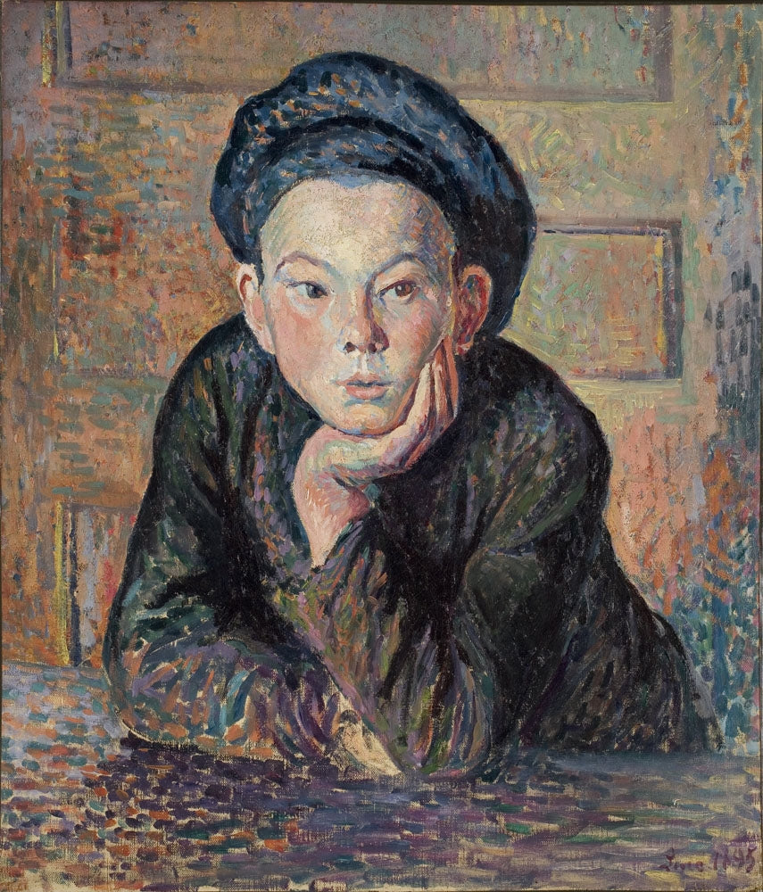 Portrait of a Boy - by Maximilien Luce