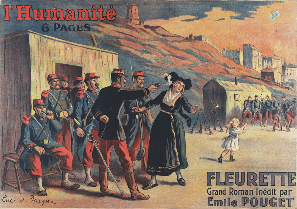 "Fleurette Grand Roman - Unpublished Work by Emile Pouget" - by Maximilien Luce