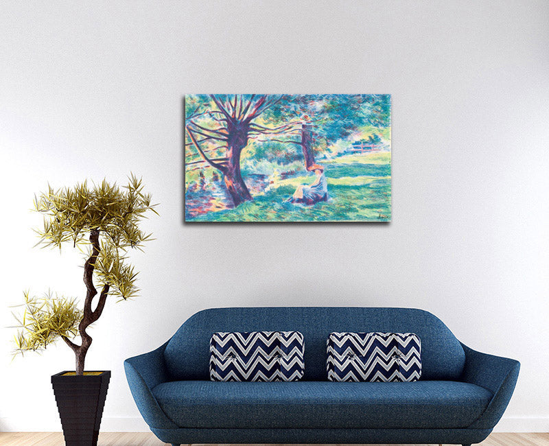 Environs de Vernon - by Maximilien Luce