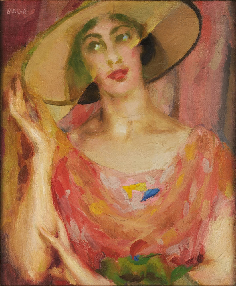 Veli rosa - by Giacomo Balla