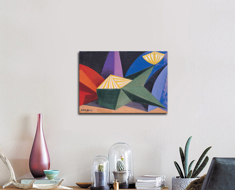 Sketch for the ballet Feu d'artifice - by Giacomo Balla