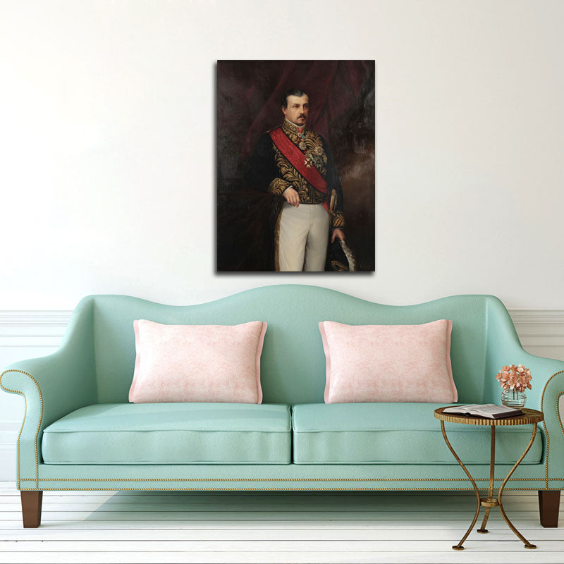 Retrato do Visconde de Santo Amaro (Portrait of the Viscount of Santo Amaro) - by Pedro Américo