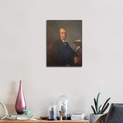 Retrato de Silvino de Almeida Brito - by Pedro Américo