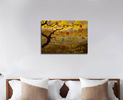 Apple Tree with Red Fruit - by Paul Ranson