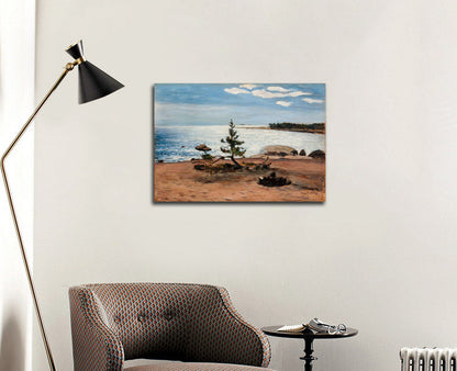 A Sea View - by Hugo Simberg