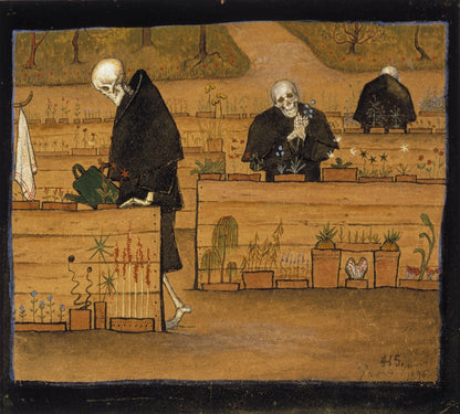 The Garden of Death - by Hugo Simberg