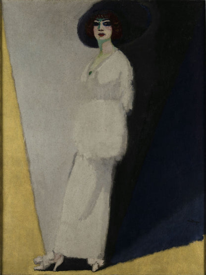 La donna in bianco - by Kees van Dongen