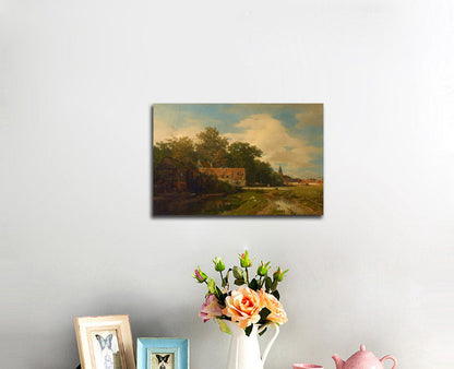 Westphalian Mills - by Andreas Achenbach