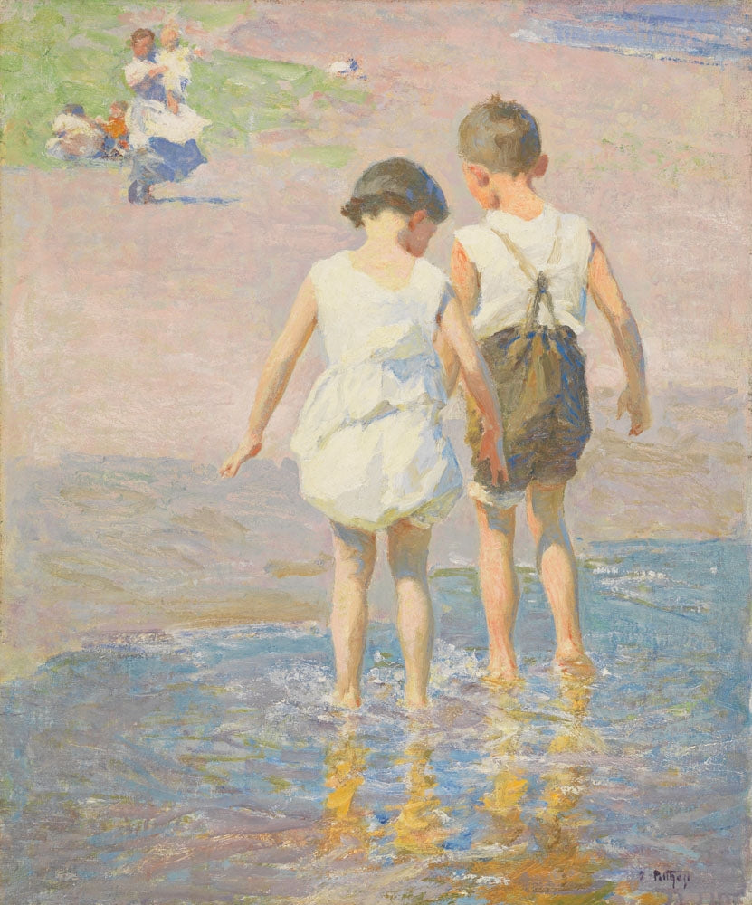 Brother and Sister - by Edward Henry Potthast