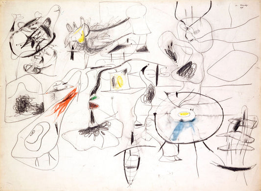 Vale of the Armenians - by Arshile Gorky