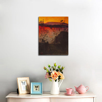 Evening Glow - Harald Sohlberg