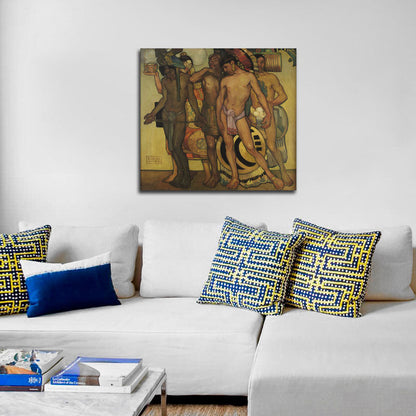 Our Ancient Gods - by Saturnino Herrán