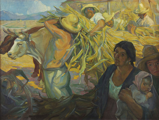 The Harvest - by Saturnino Herrán